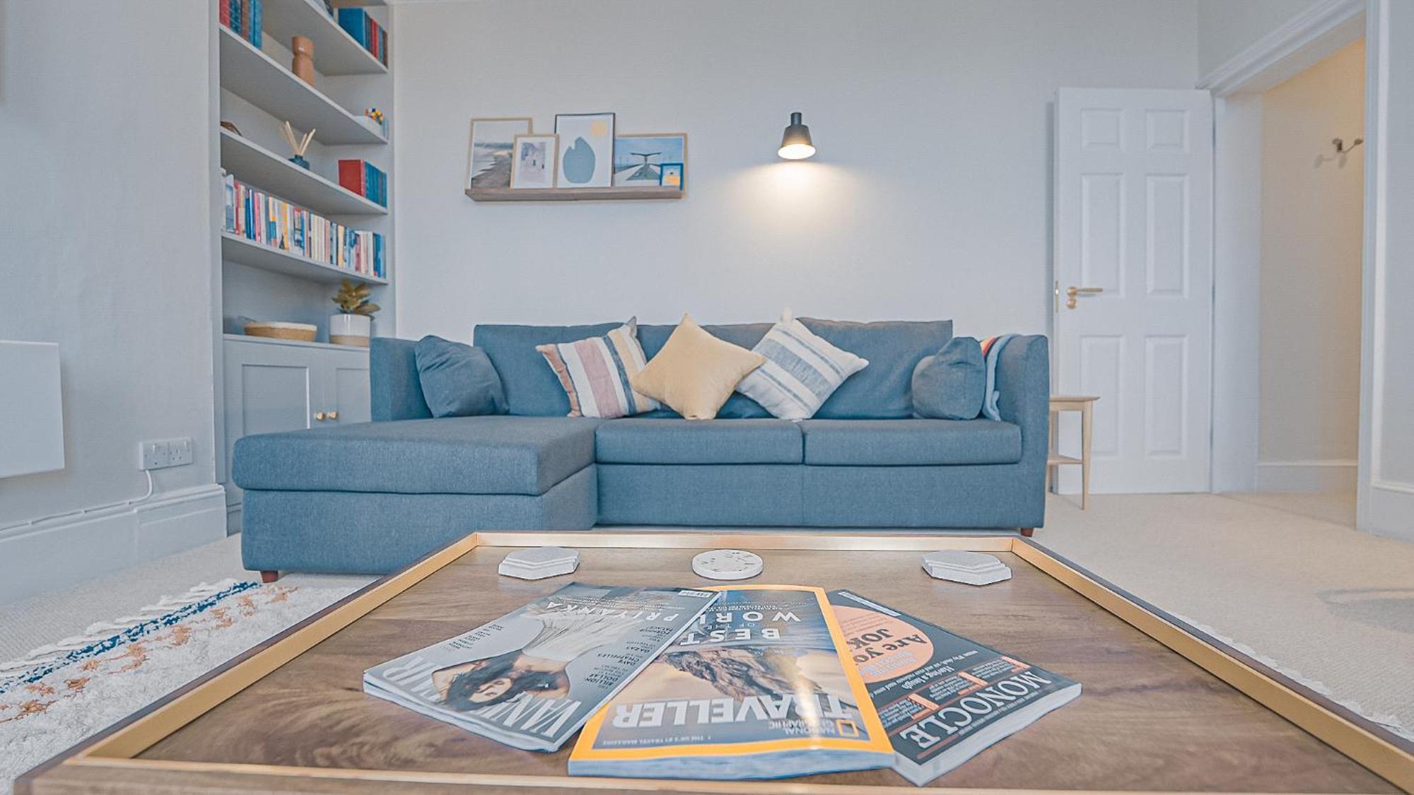Burlington Mansions - Stunning Coastal Apartment Борнмут Экстерьер фото