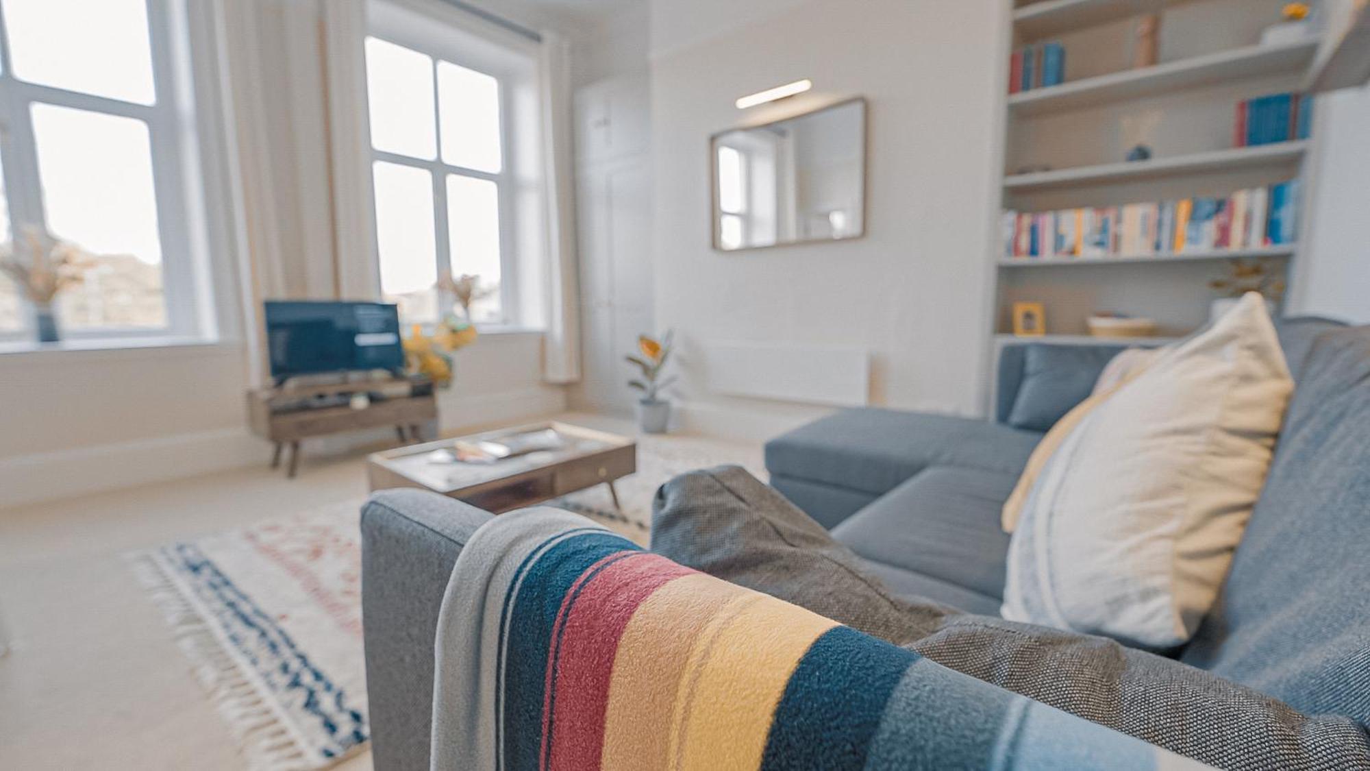 Burlington Mansions - Stunning Coastal Apartment Борнмут Экстерьер фото