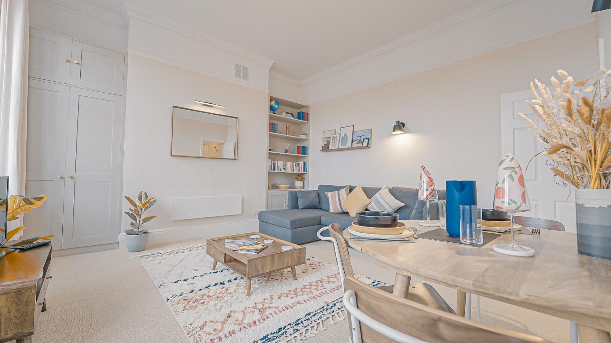 Burlington Mansions - Stunning Coastal Apartment Борнмут Экстерьер фото